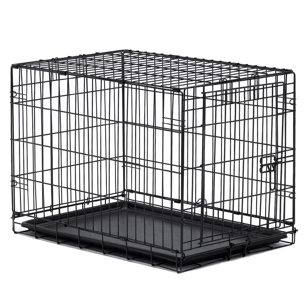 McLovin's Single Door 18" Folding Metal Pet Crate